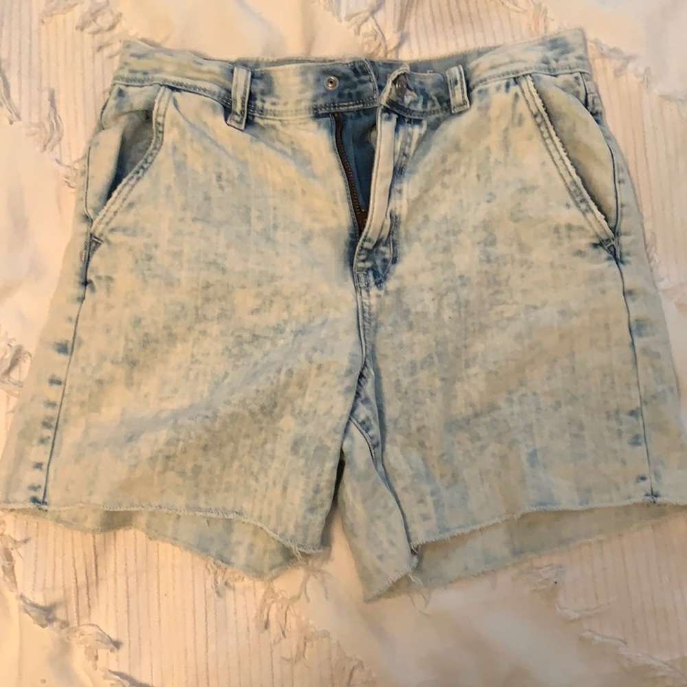 American Eagle Mom Shorts Light Retro Wash